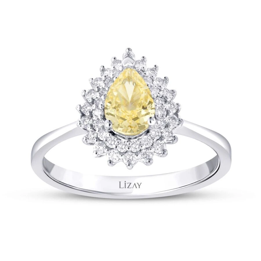 1.88 Karat Pırlanta Fancy Yüzük - 1