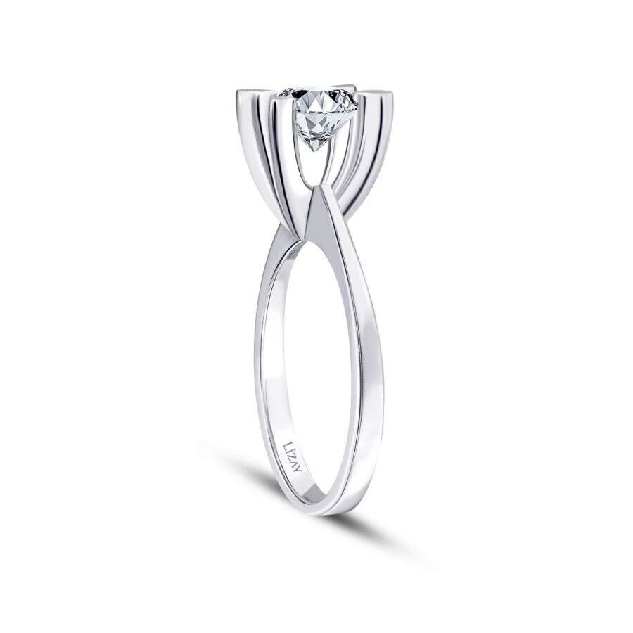 1.00 Karat Pırlanta Tektaş Yüzük - 2