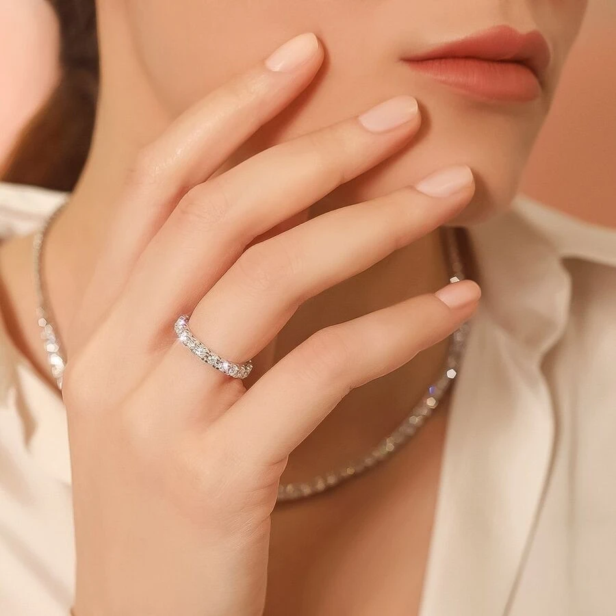 1.07 Karat Pırlanta Tamtur Yüzük - 1