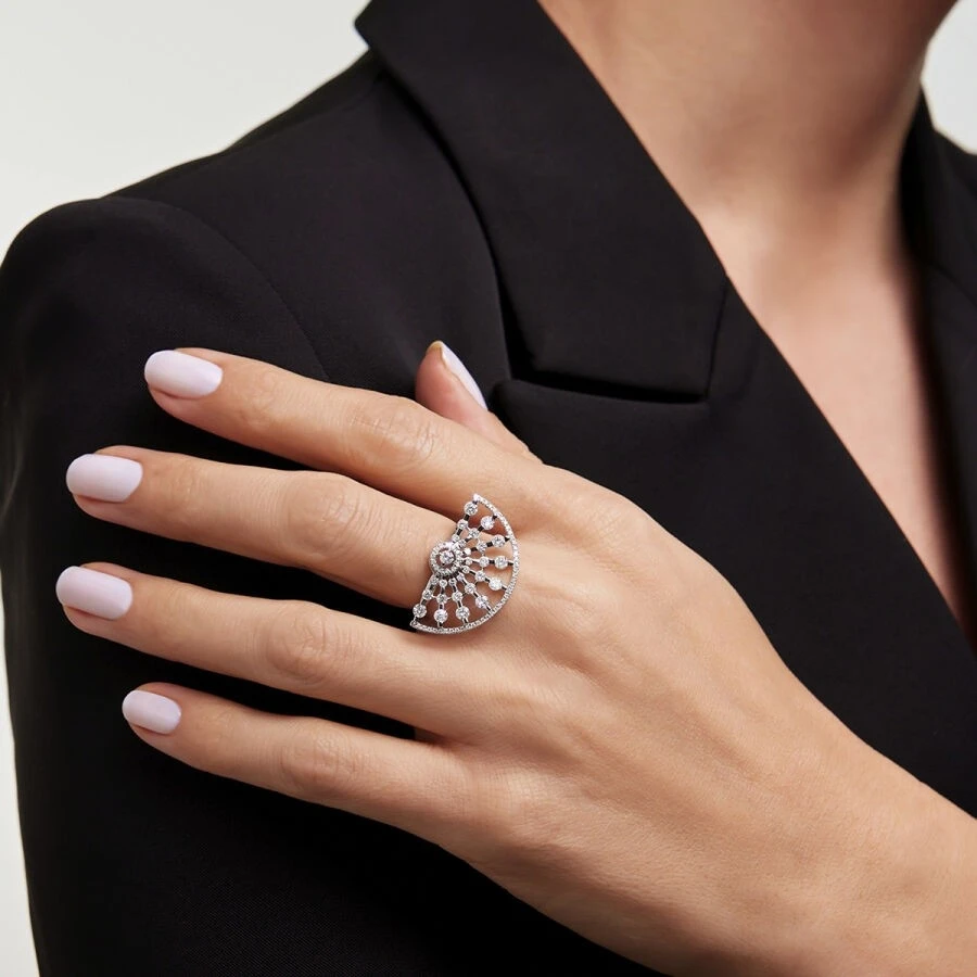 1.21 Karat Pırlanta Trend Yüzük - 1