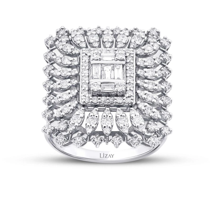 1.24 Karat Pırlanta Trend Yüzük - 1