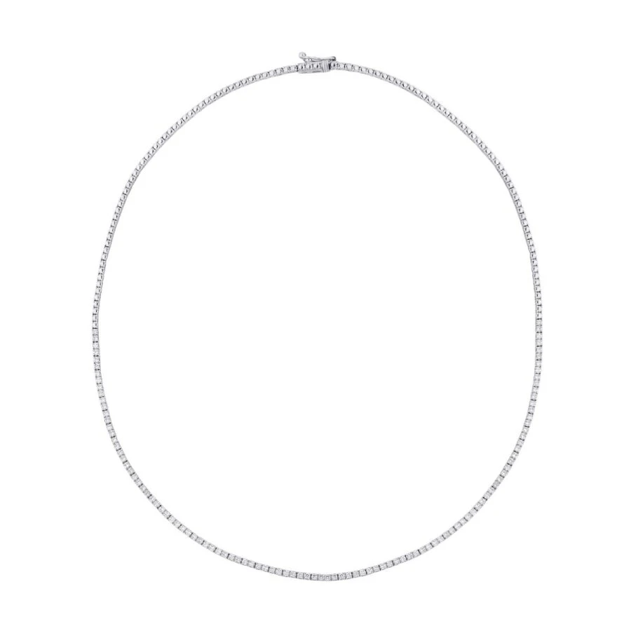 1.69 Karat Pırlanta Tamtur Su Yolu Gerdanlık - 1