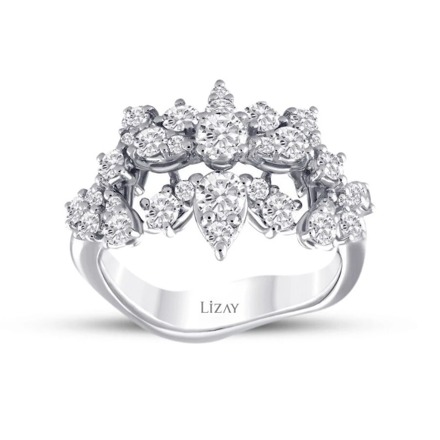 1.71 Karat Pırlanta Trend Yüzük - 1