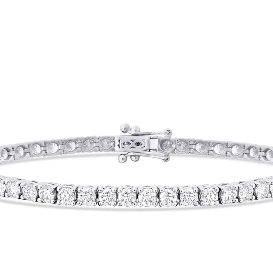 2.50 Karat Pırlanta Su Yolu Bileklik - 2