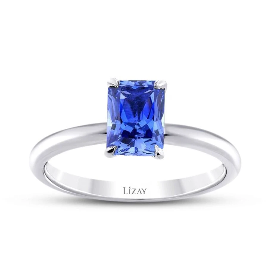 2.12 Karat Safir Yüzük - 1