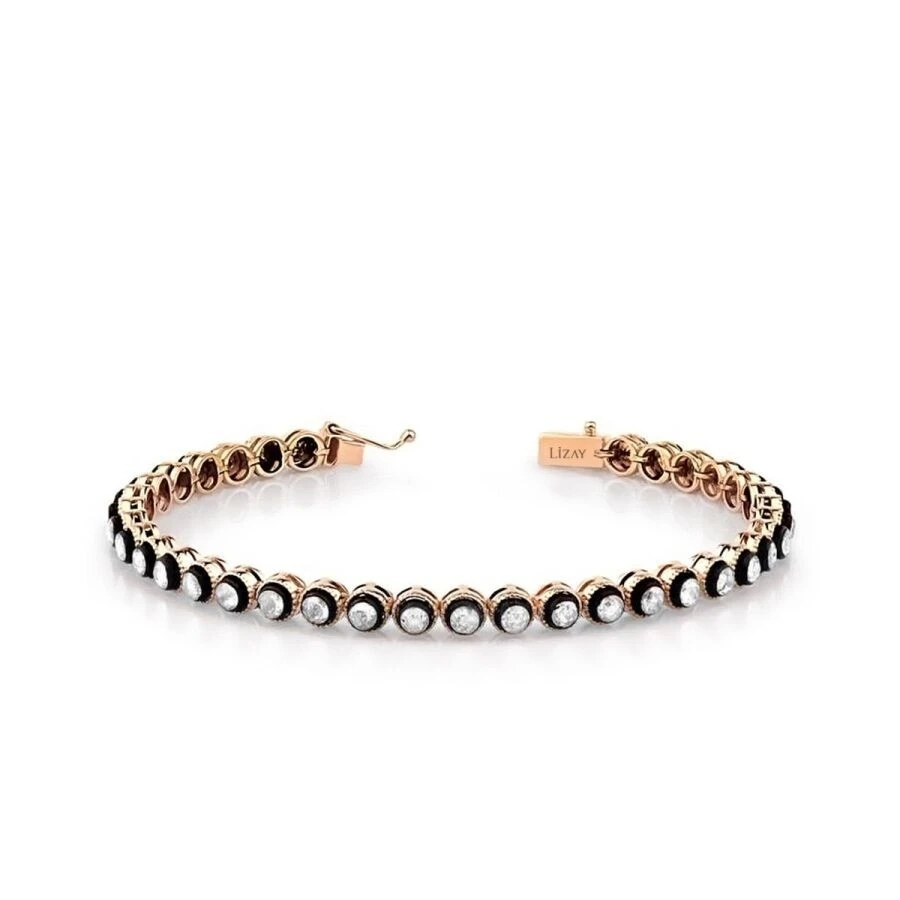 2.40 Karat Elmas Tasarım Bileklik - 1