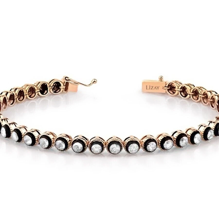 2.40 Karat Elmas Tasarım Bileklik - 2