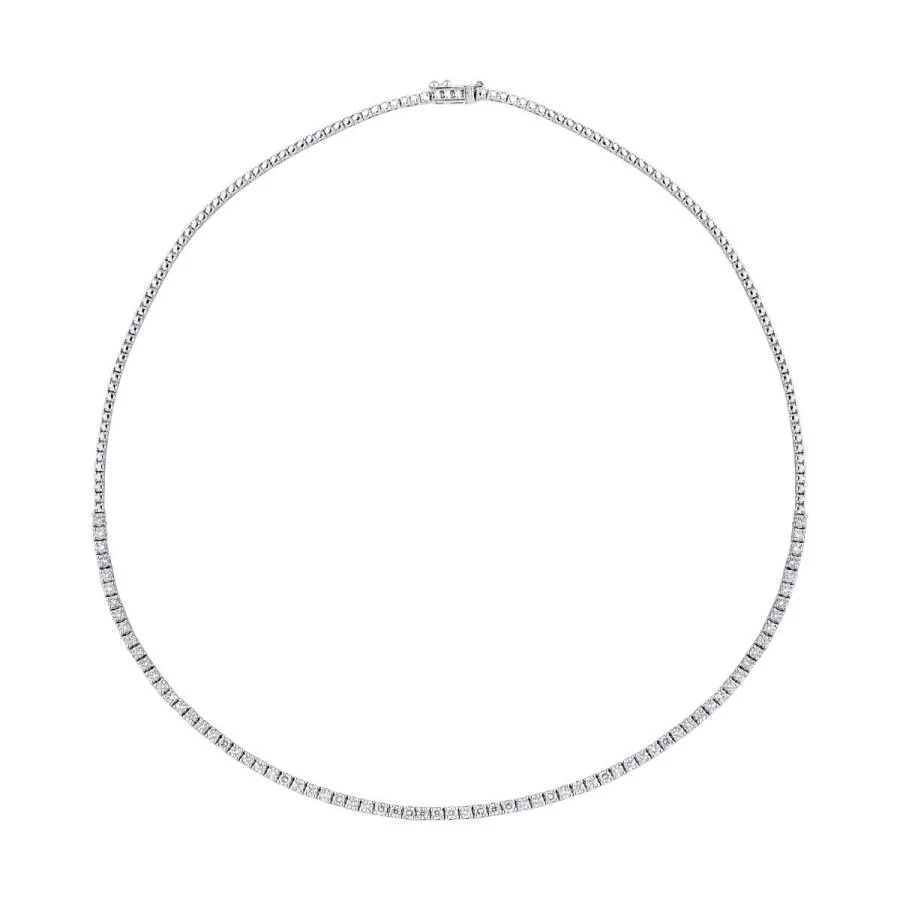 3.35 Karat Pırlanta Su Yolu Gerdanlık - 1