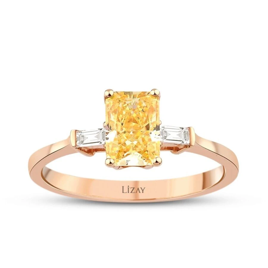 3.51 Karat Pırlanta Fancy Yüzük - 1