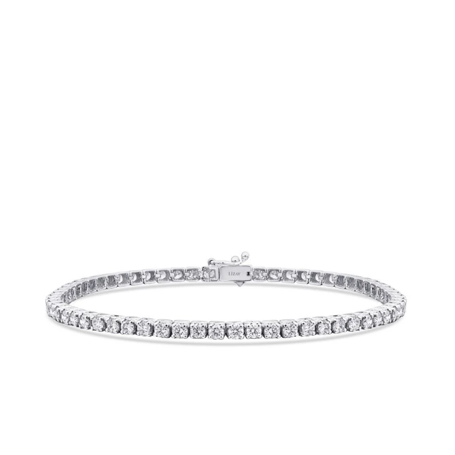 3.60 Karat Pırlanta Su Yolu Bileklik - 1