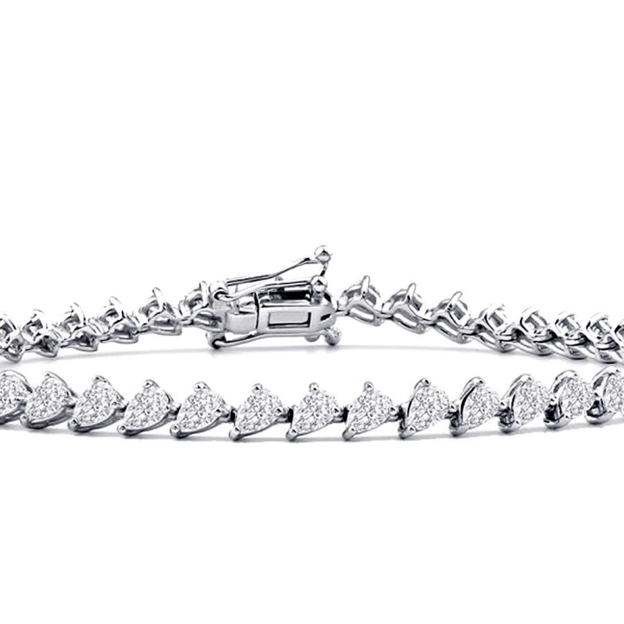 3.79 Karat Pırlanta Trend Bileklik - 2