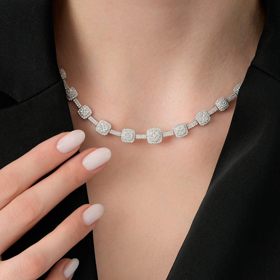 3.85 Karat Pırlanta Trend Gerdanlık - 4