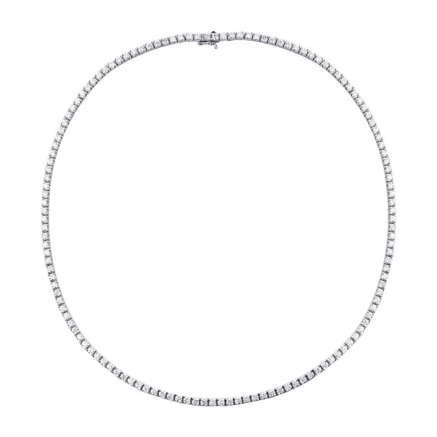 7.55 Karat Pırlanta Su Yolu Gerdanlık - 1