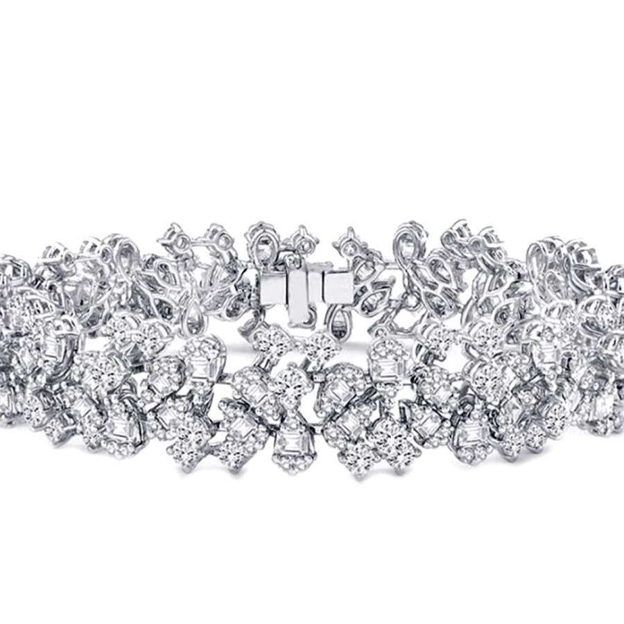 9.79 Karat Pırlanta Trend Bileklik - 2