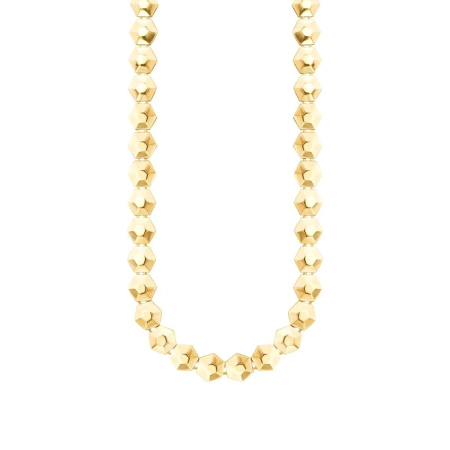 Altın Altıgen Kolye - 1