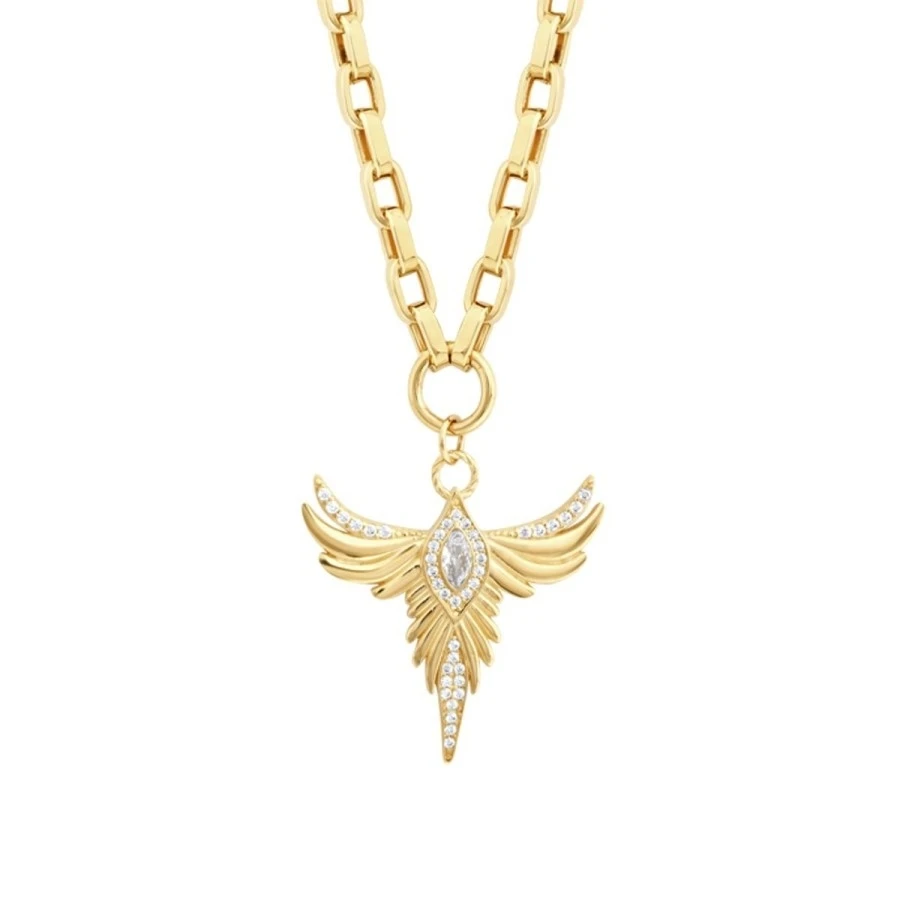 Altın Anka Kuşu Kolye - 2
