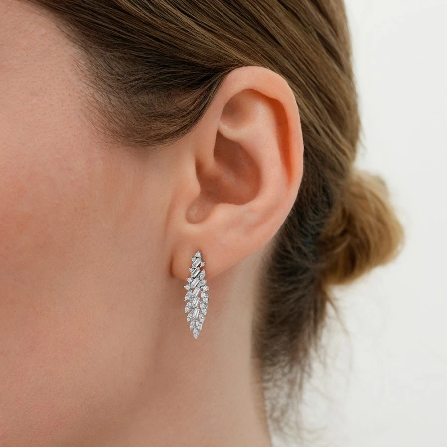 Altın Baget Küpe - 3