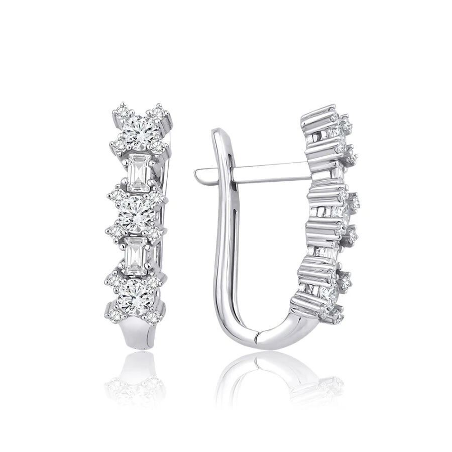 Altın Baget Küpe - 1