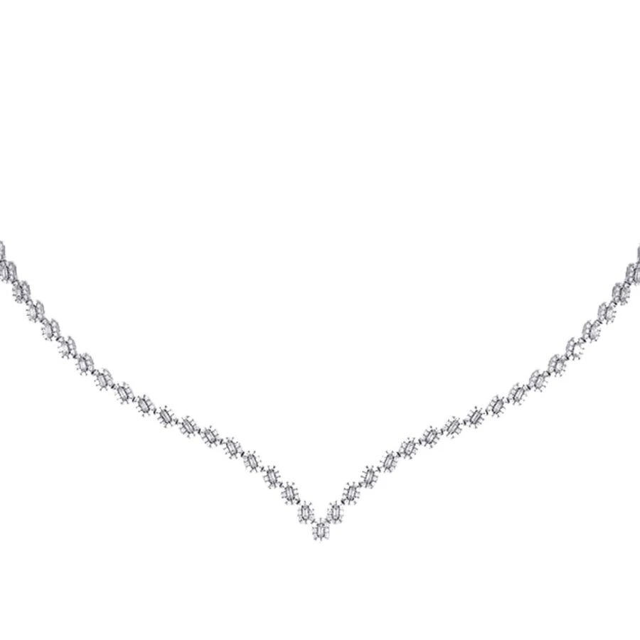 Altın Baget Taşlı Tasarım Gerdanlık - 2