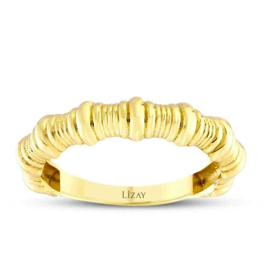 Altın Bombeli Yüzük - 1