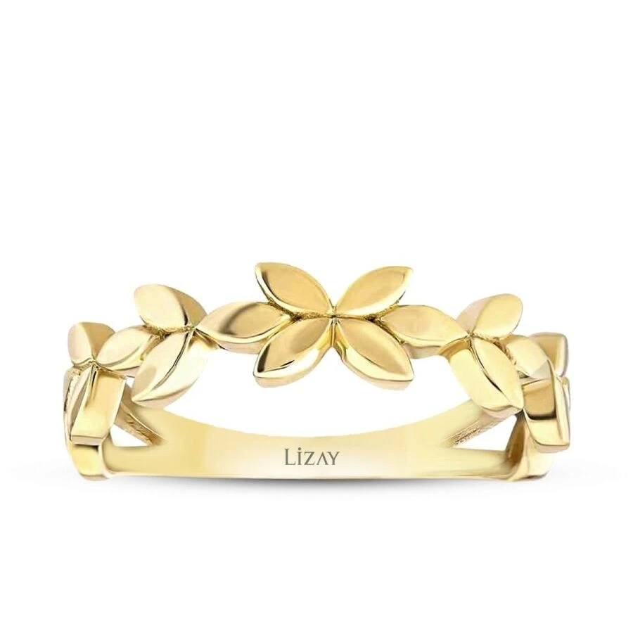 Altın Çiçek Yüzük - 1