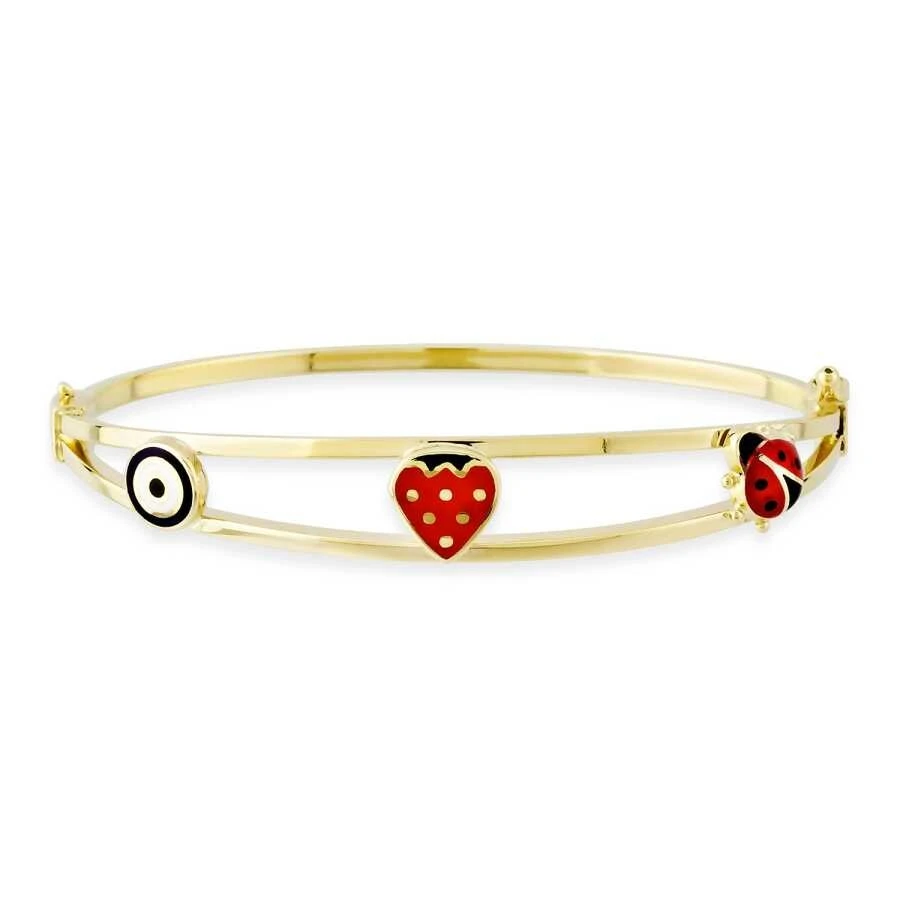 Altın Çilek Çocuk Bilezik - 1