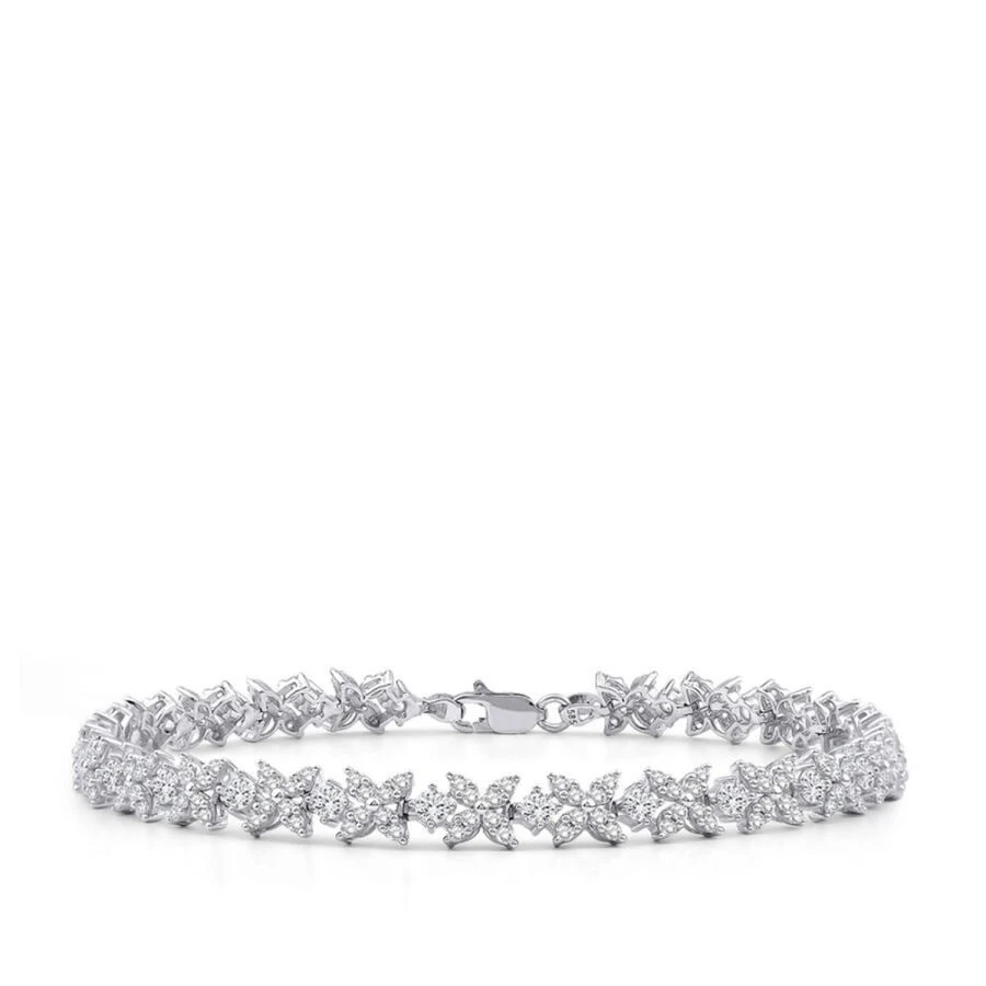 Altın Çoklu Çiçekli Bileklik - 1