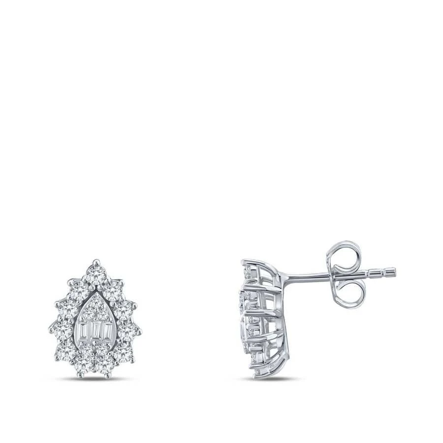 Altın Damla Baget Küpe - 1