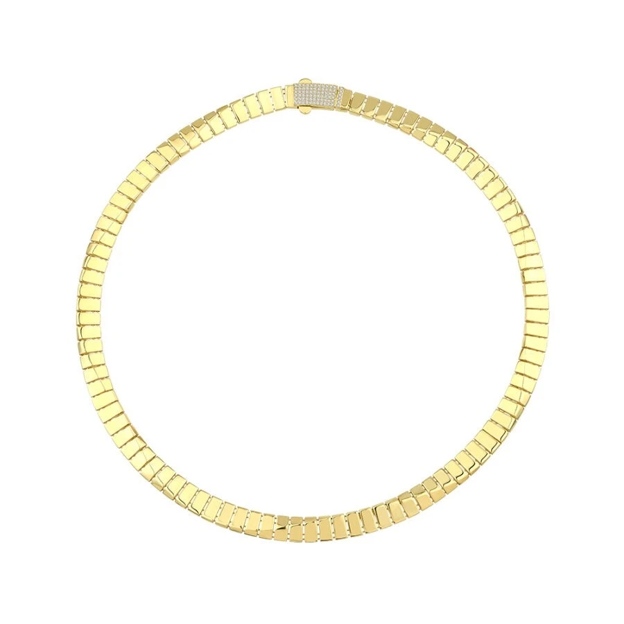 Altın Desenli Kolye - 1