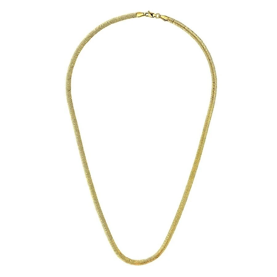 Altın Ezme Balık Sırtı Zincir - 1