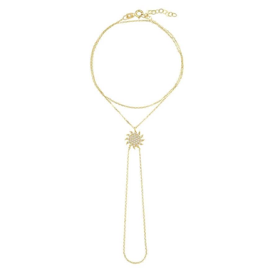 Altın Güneş Şahmeran Bileklik - 1