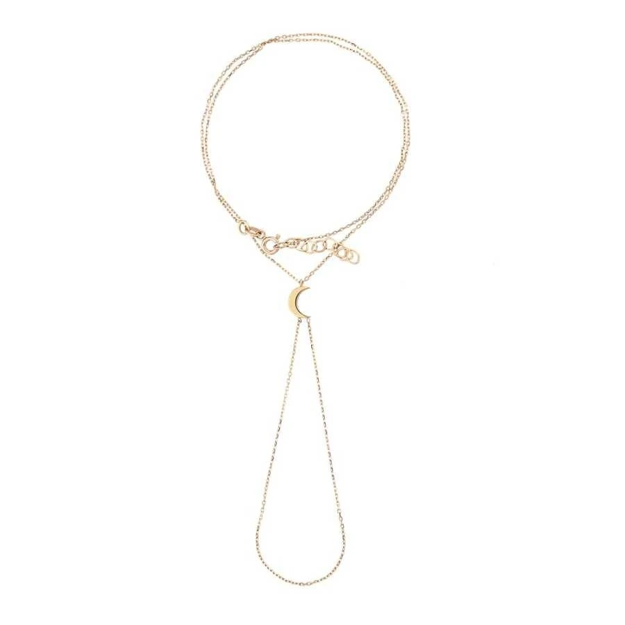 Altın Hilal Şahmeran Bileklik - 1