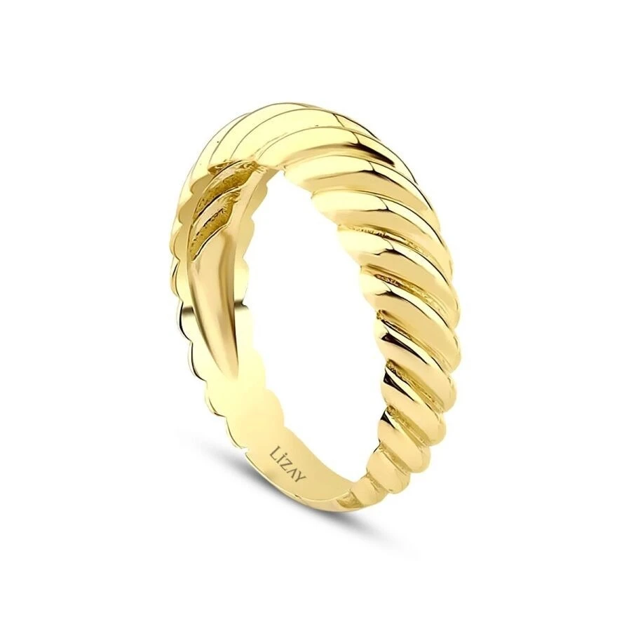 Altın İnce Burgu Yüzük - 2