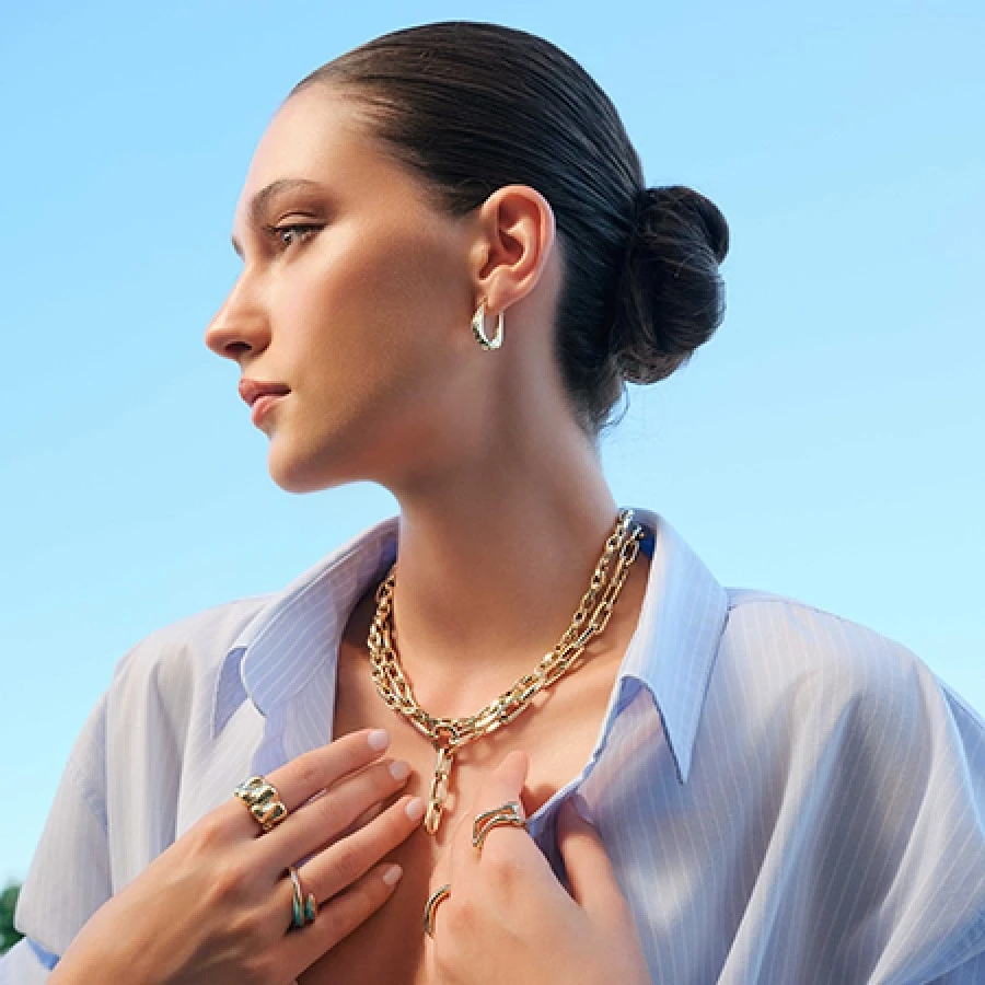 Altın İtalyan Zincir - 4