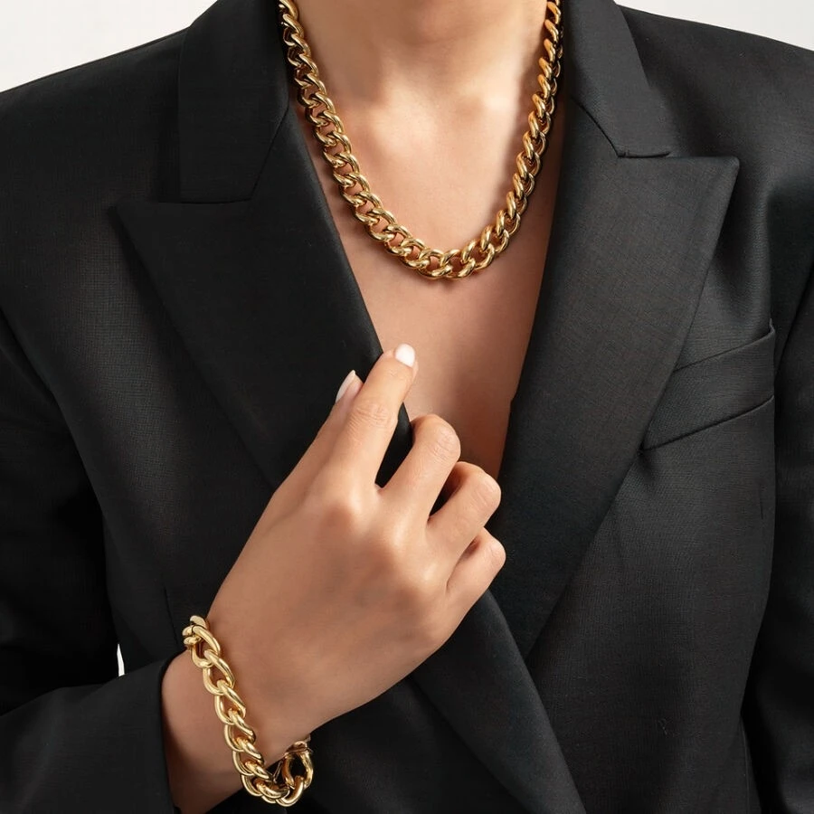 Altın Kalın Gurmet Bileklik - 1