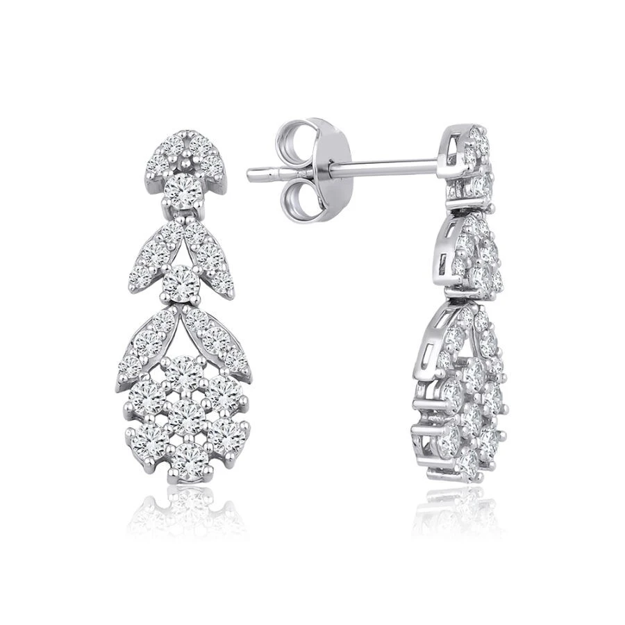 Altın Kar Tanesi Küpe - 1