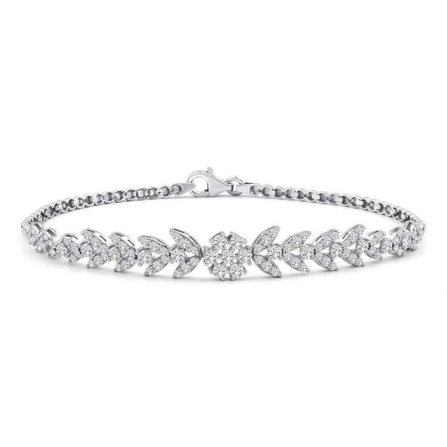 Altın Kar Tanesi Yaprak Bileklik - 1