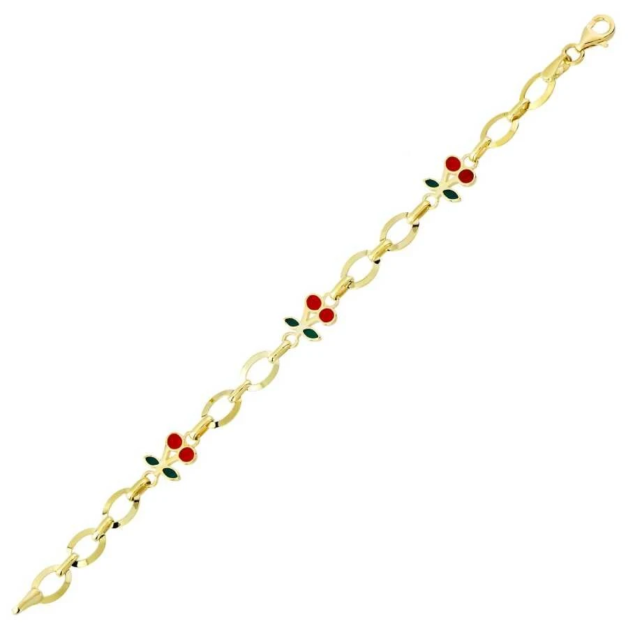 Altın Kiraz Çocuk Bileklik - 1