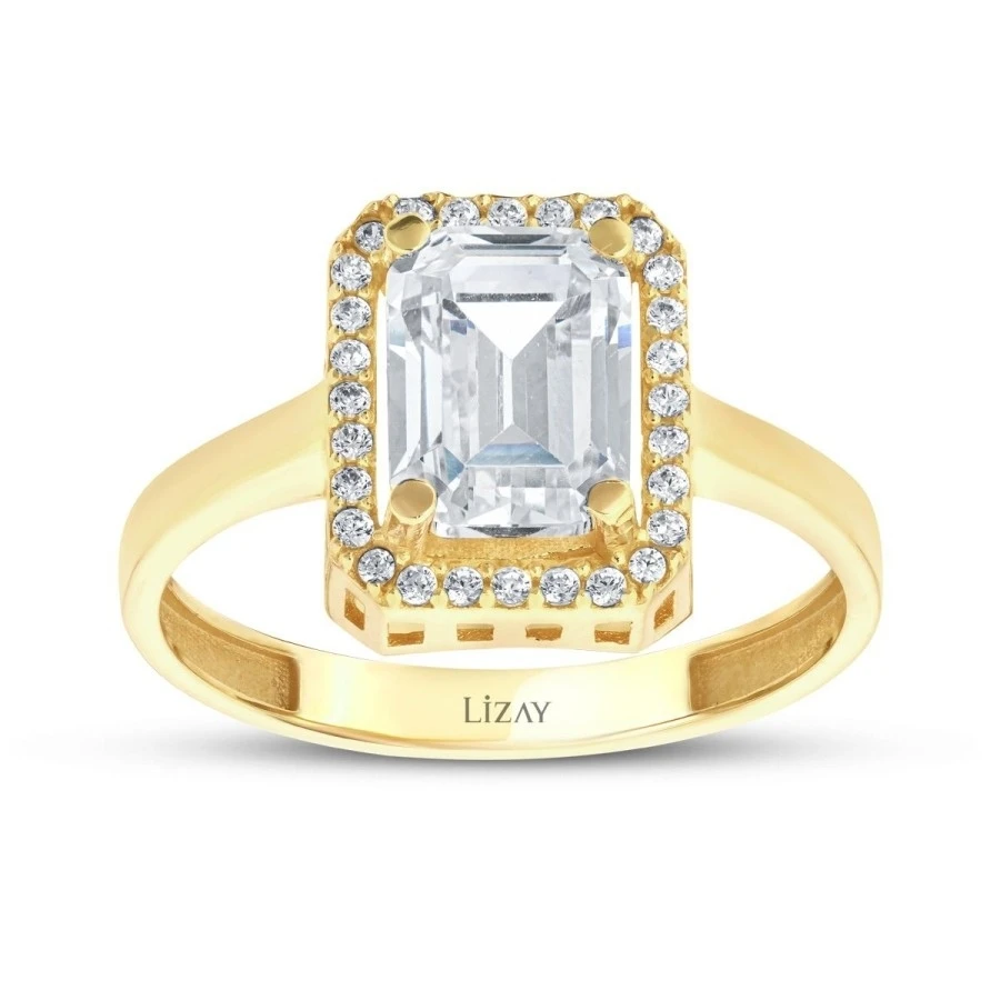 Altın Klasik Baget Yüzük - 1