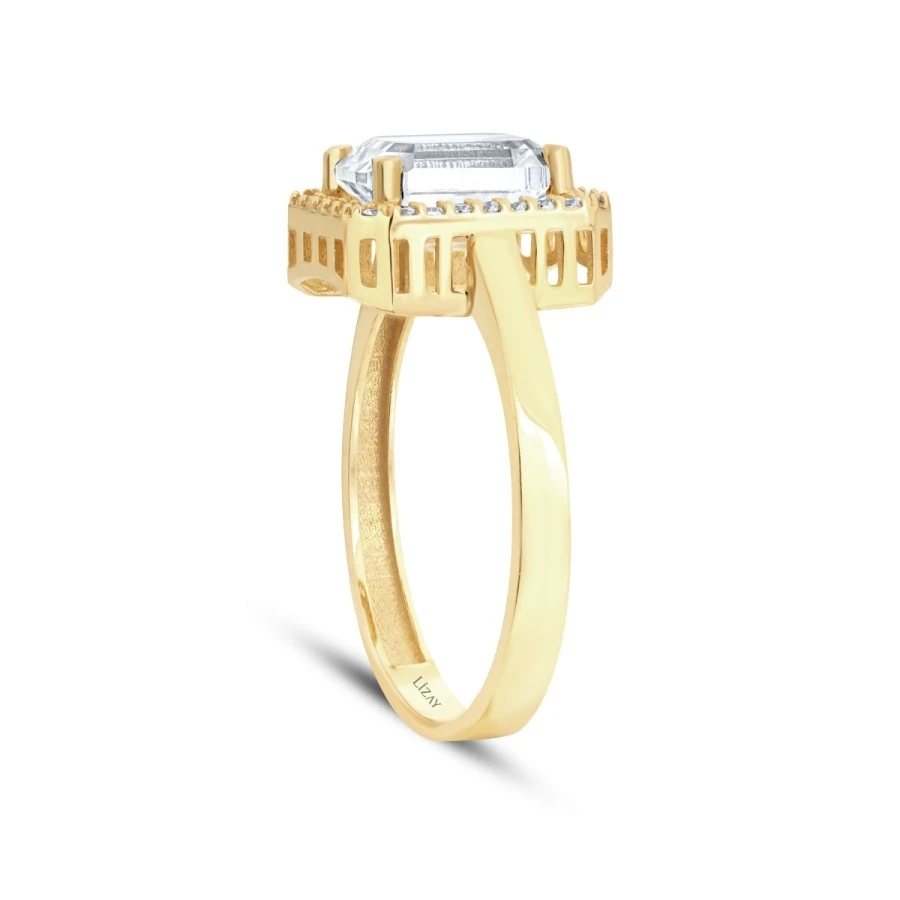 Altın Klasik Baget Yüzük - 2