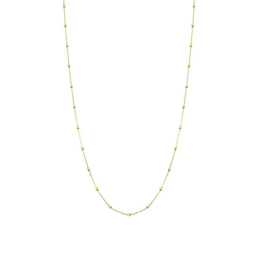 Altın Küçük Top Zincir Kolye - 1