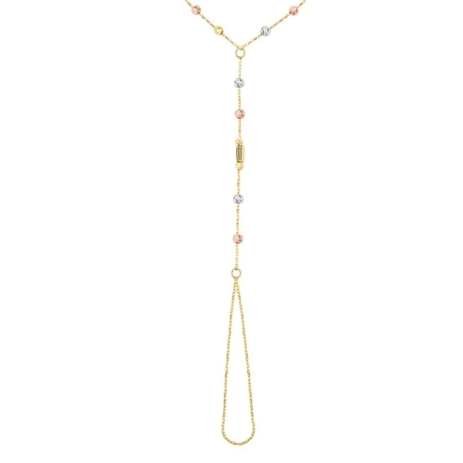 Altın Küp Top Şahmeran Bileklik - 2