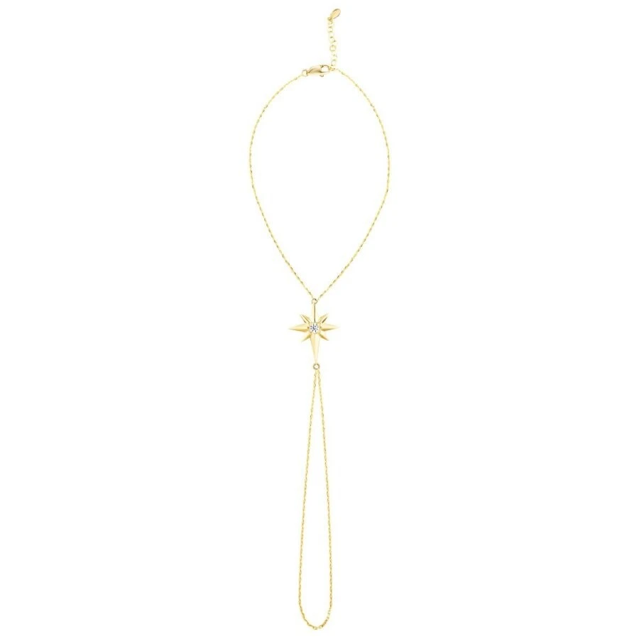 Altın Kuzey Yıldızı Şahmeran Bileklik - 1