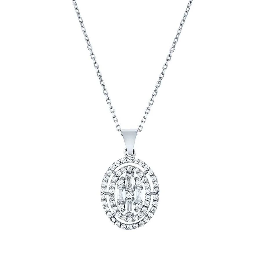 Altın Oval Baget Kolye - 2