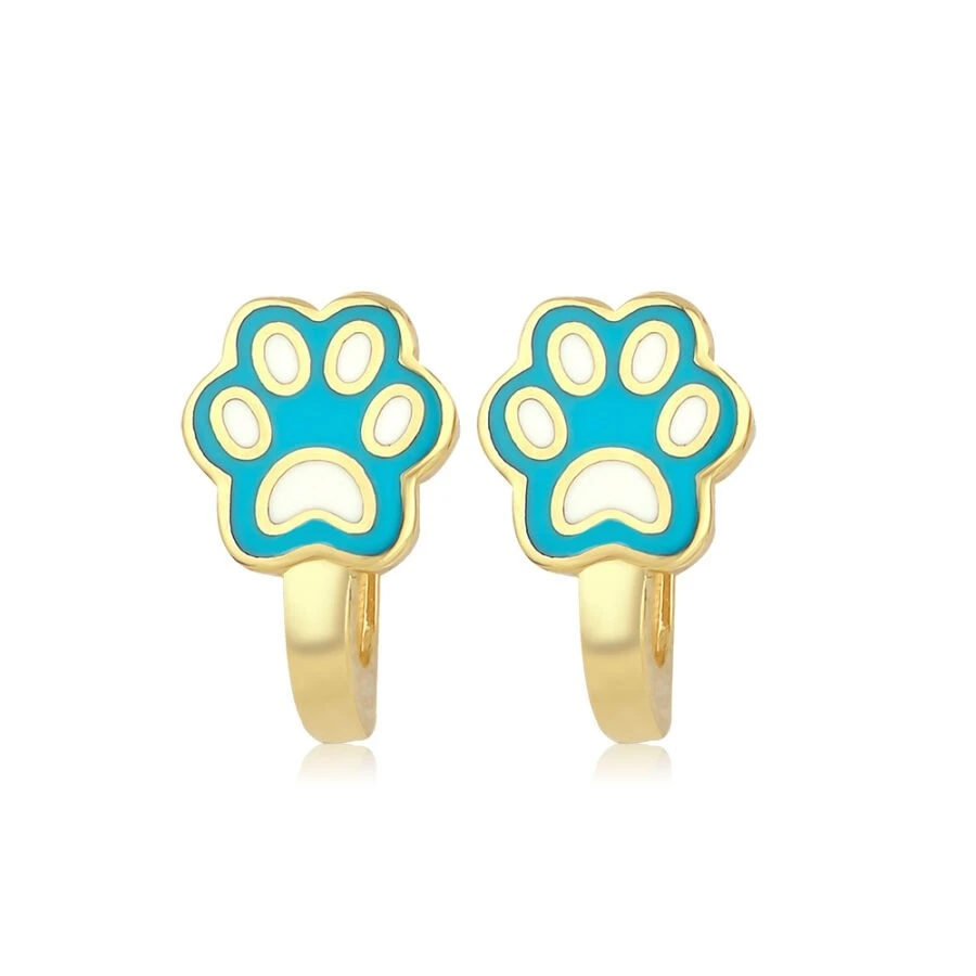 Altın Pati Çocuk Küpe - 2