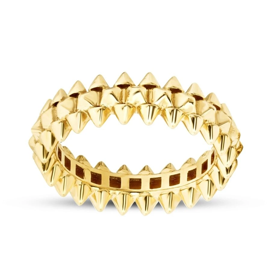 Altın Piramit Yüzük - 1