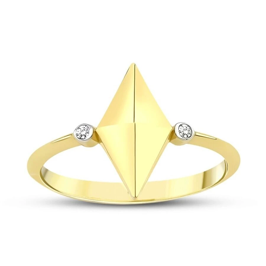 Altın Piramit Yüzük - 1