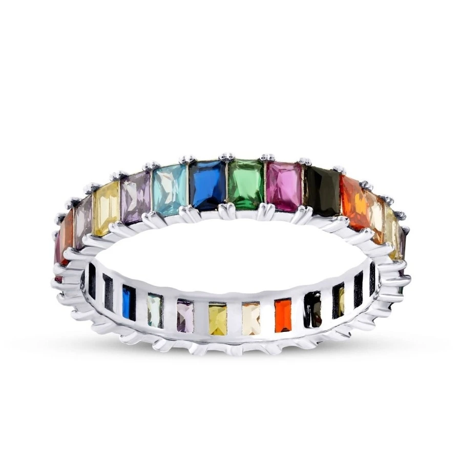 Altın Renkli Taşlı Tamtur Yüzük - 1