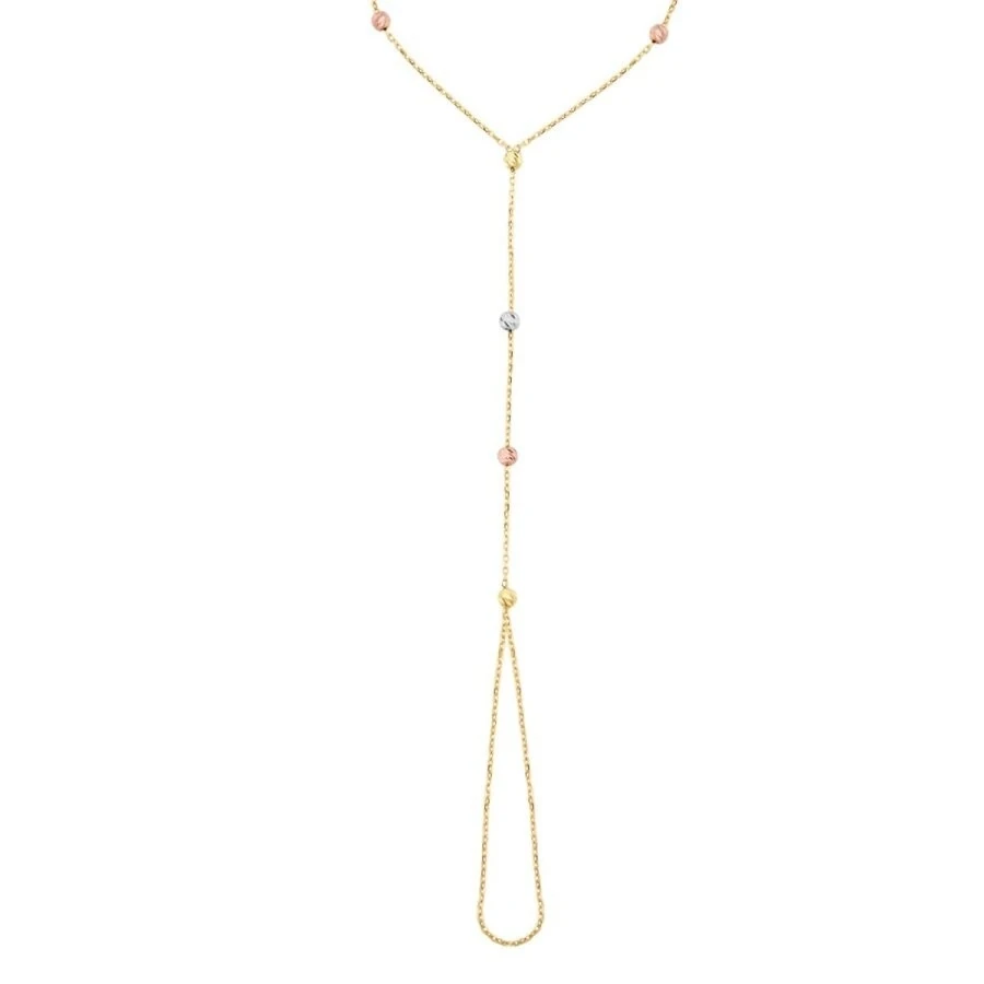 Altın Renkli Top Şahmeran Bileklik - 2