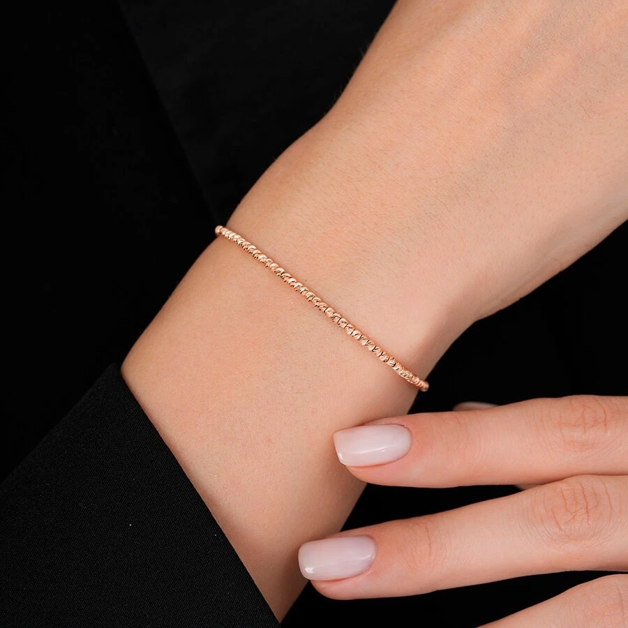 Altın Rose Top Bileklik - 3